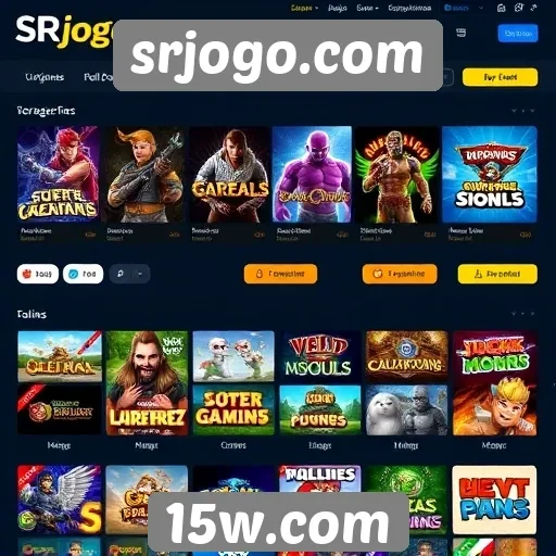 Comparativo entre srjogo.com e outros sites de jogos